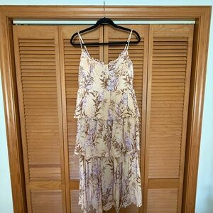 Floral Layered Women's Dress